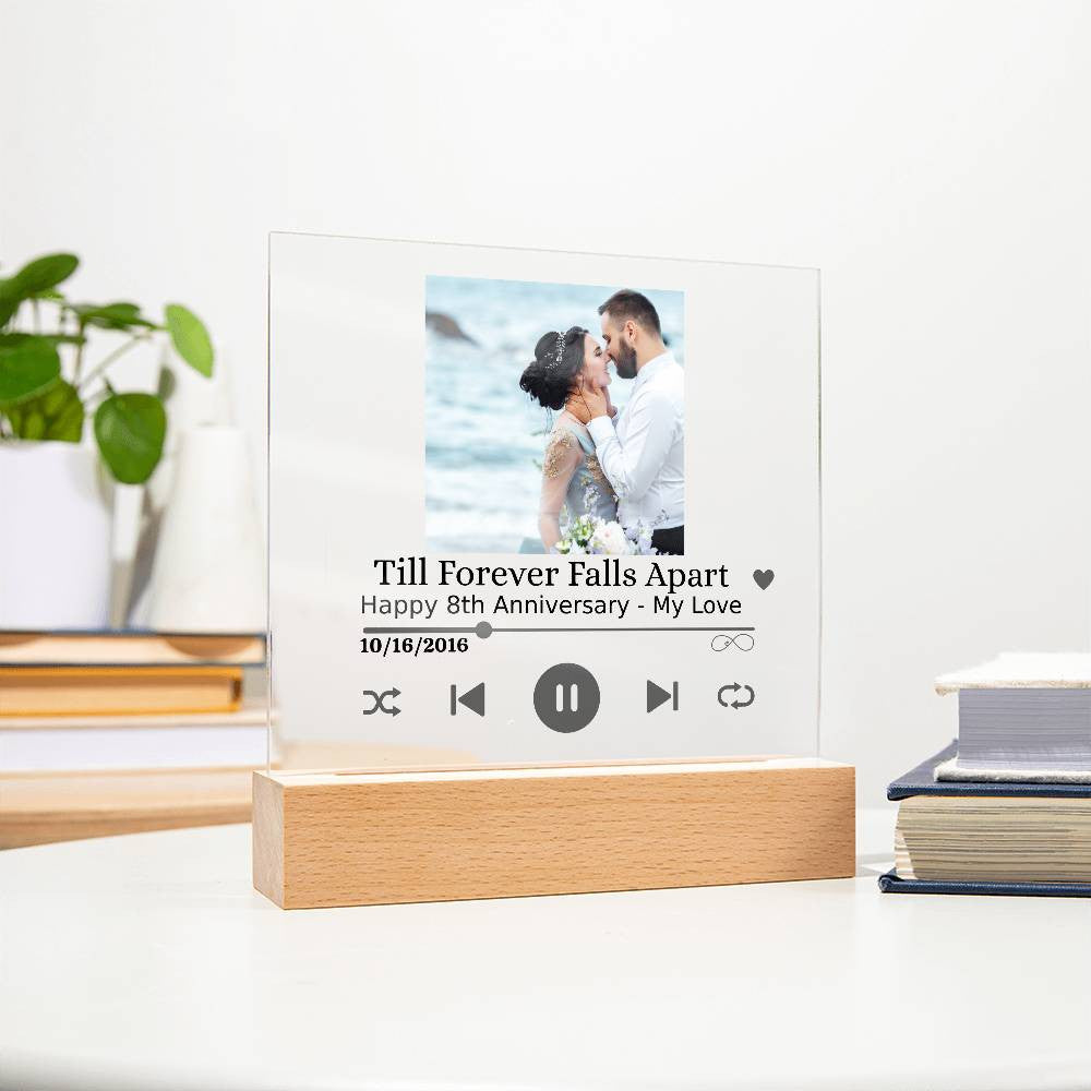 Personalized Song Plaque