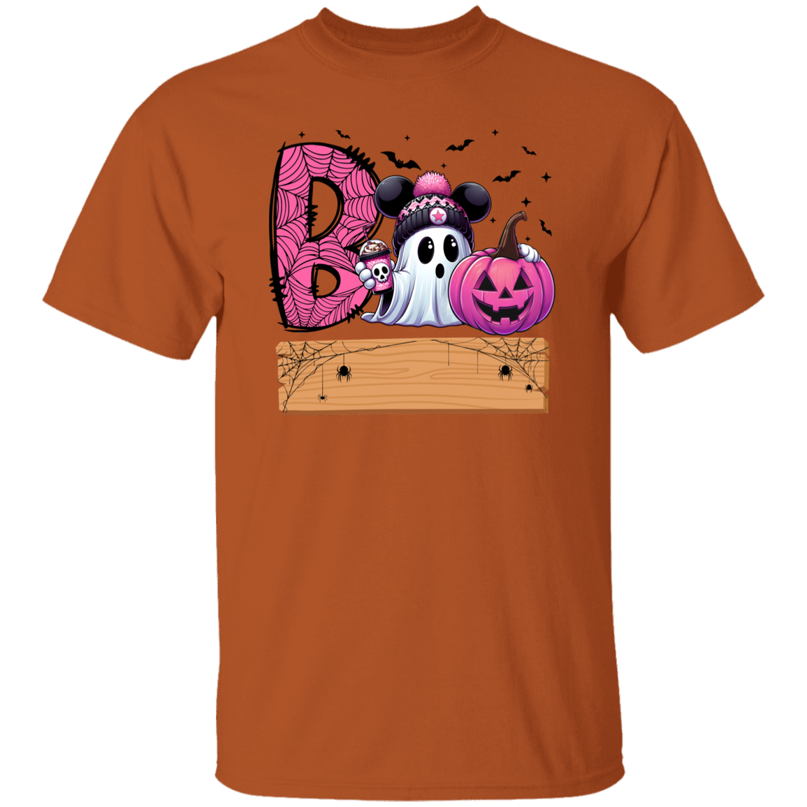 Pink Boo Halloween T-Shirt | Sweatshirt | Hoodie