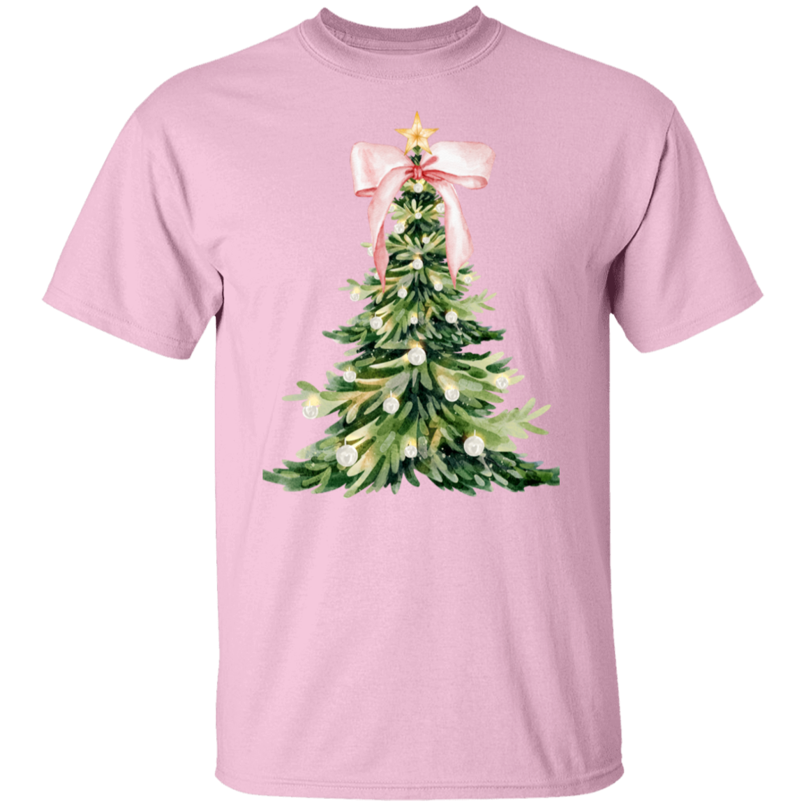Christmas Tree Bow T-Shirt | Sweatshirt