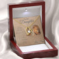 Forever Love Necklace Dad To My Daughter