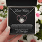 Love Knot Necklace Dear Mom