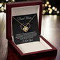 Love Knot Necklace Dear Mom