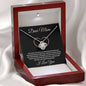 Love Knot Necklace Dear Mom