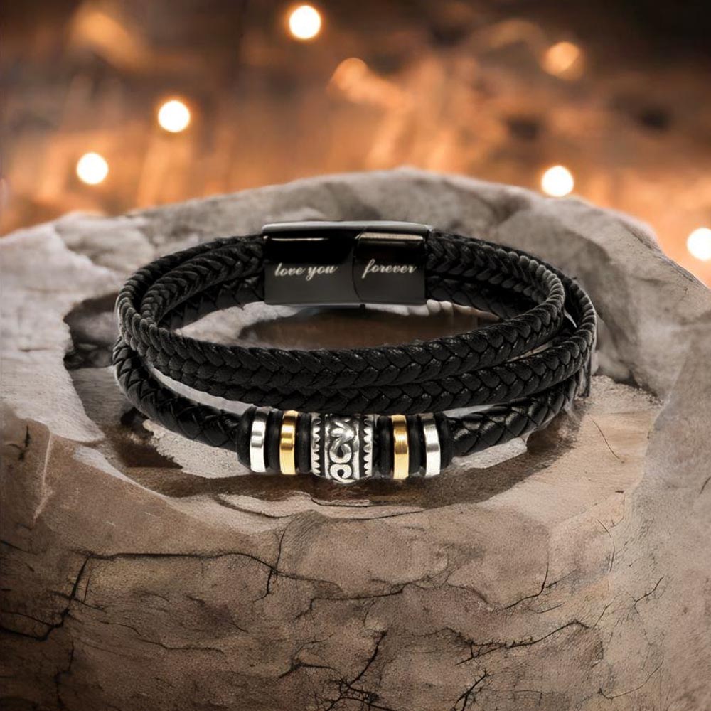 Meeting You Was Fate | Love You Forever Bracelet To My Husband