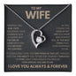 Forever Love Necklace To My Wife