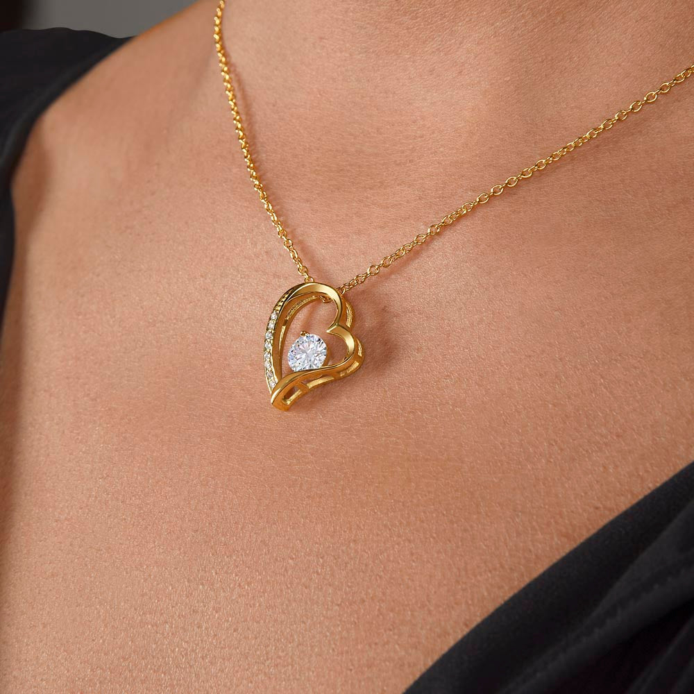 Forever Love Necklace Dad To My Daughter
