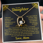 Forever Love Necklace Mom To My Daughter