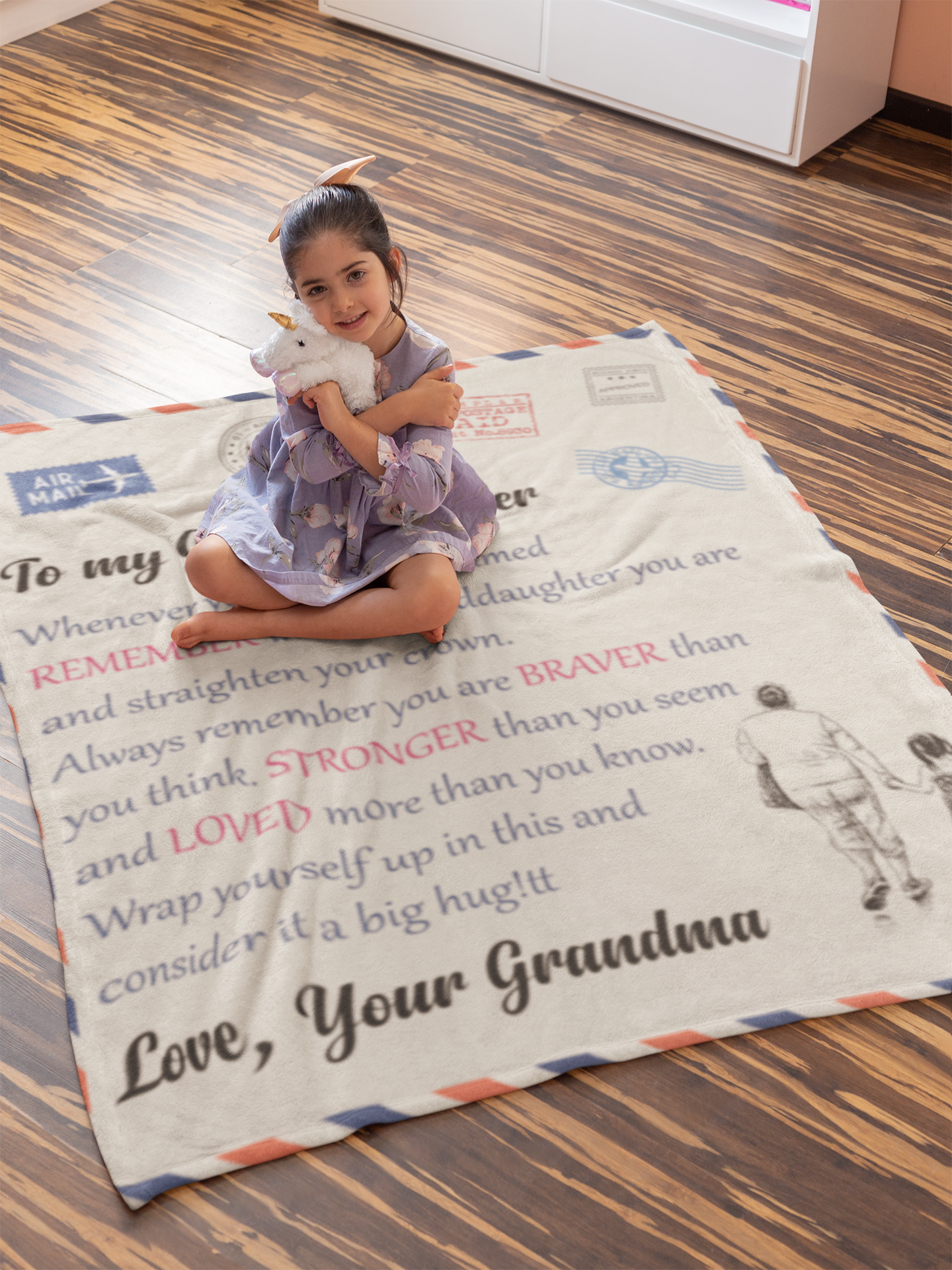 Whenever You Feel Overwhelmed To My Granddaughter