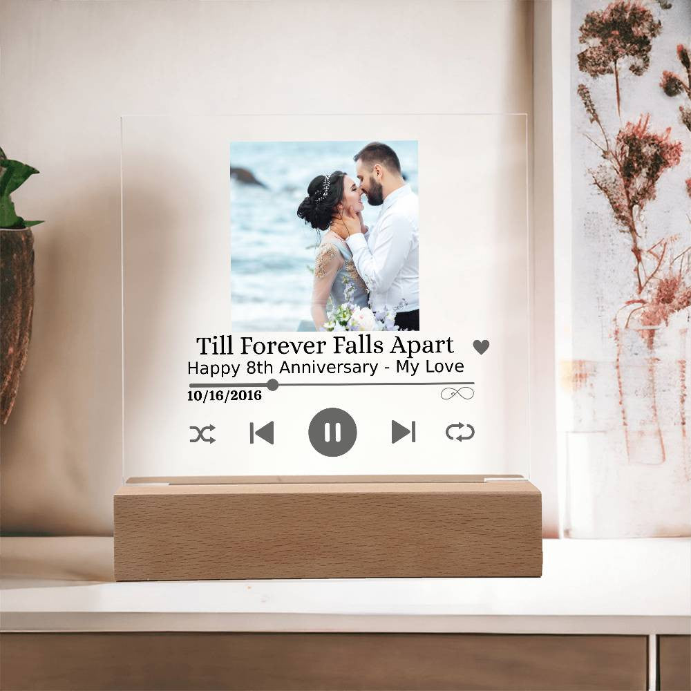 Personalized Song Plaque