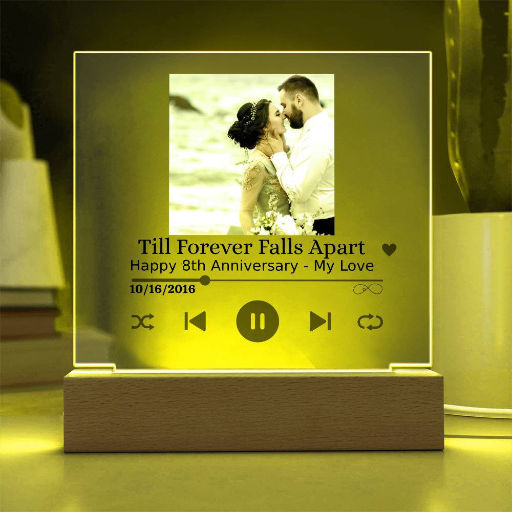 Personalized Song Plaque