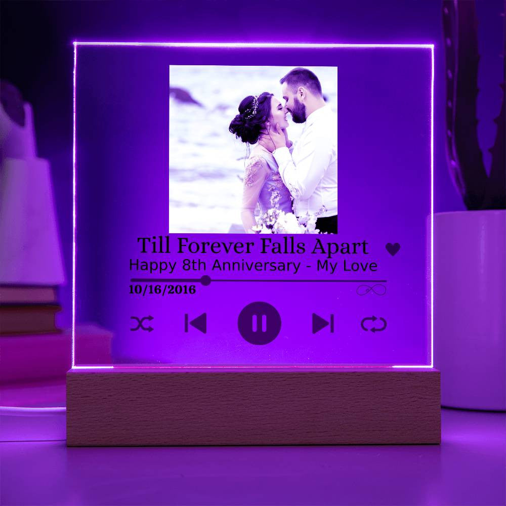 Personalized Song Plaque