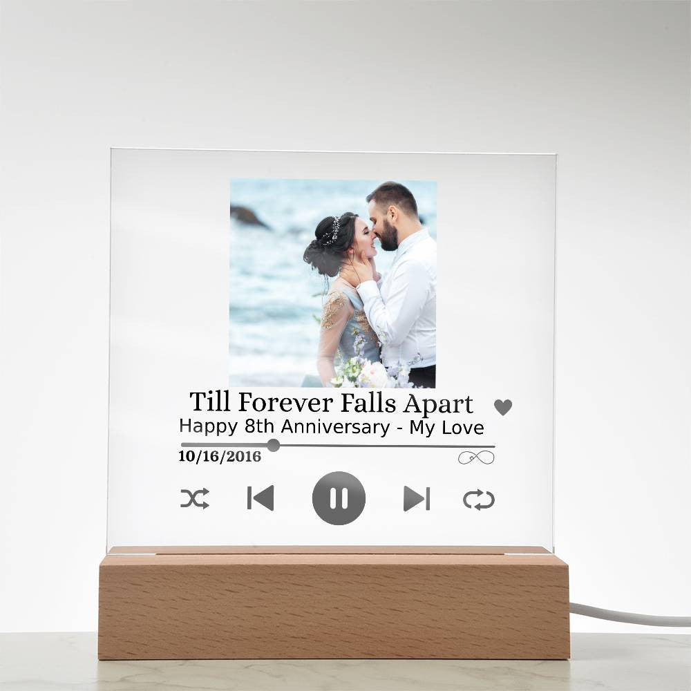 Personalized Song Plaque