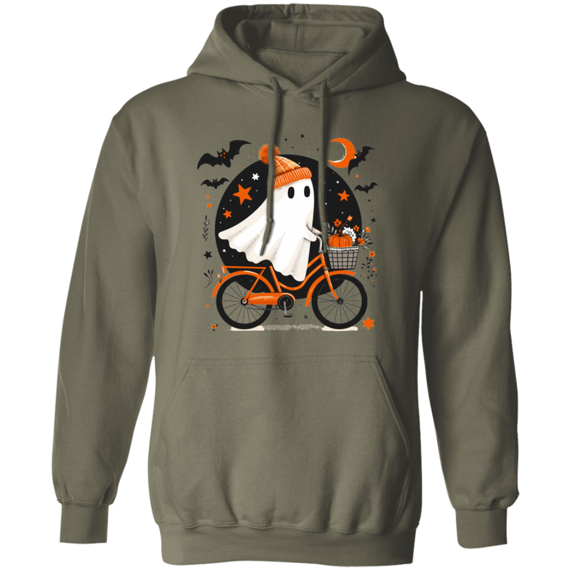 ghost Bike  Halloween  T-Shirt | Sweatshirt | Hodie