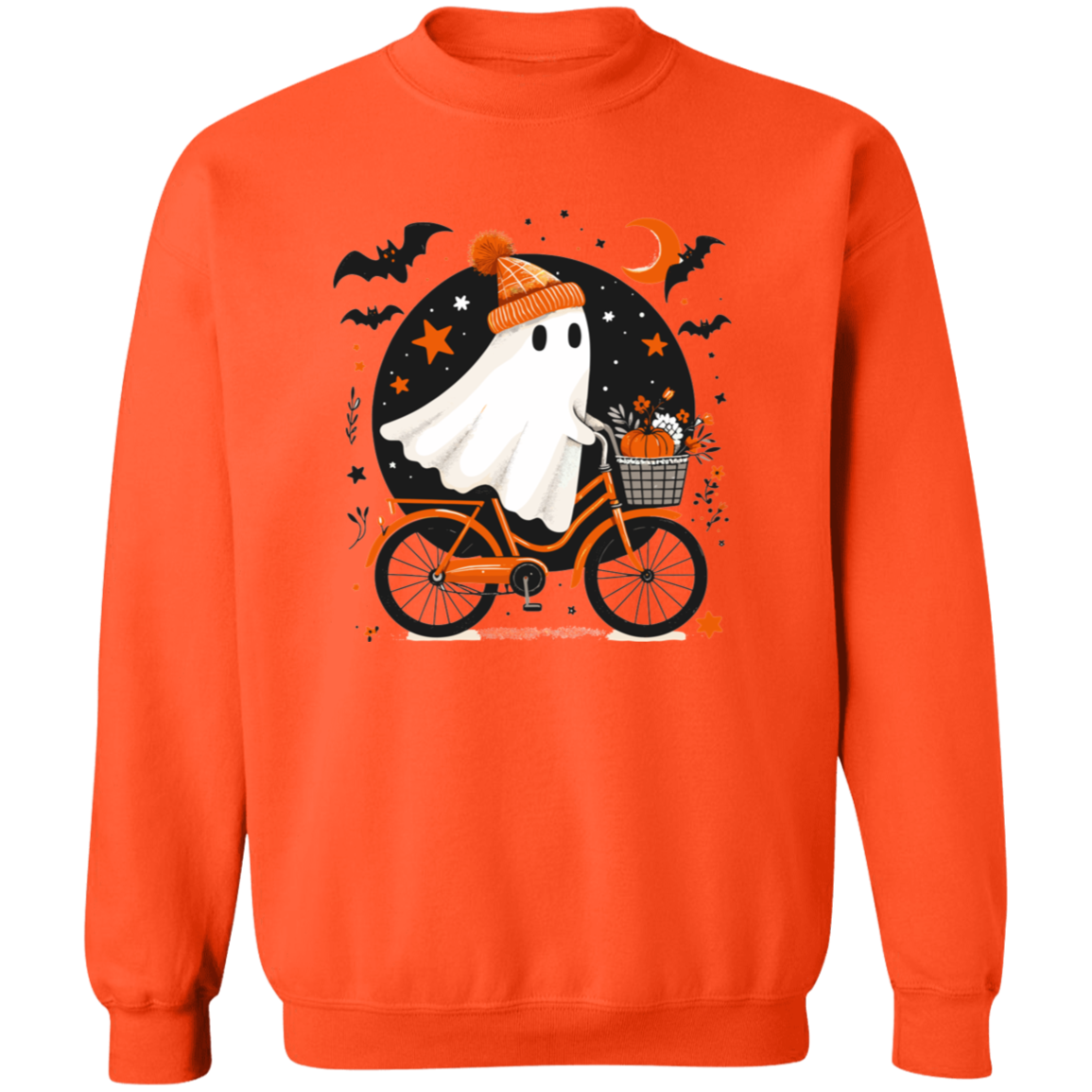 ghost Bike  Halloween  T-Shirt | Sweatshirt | Hodie