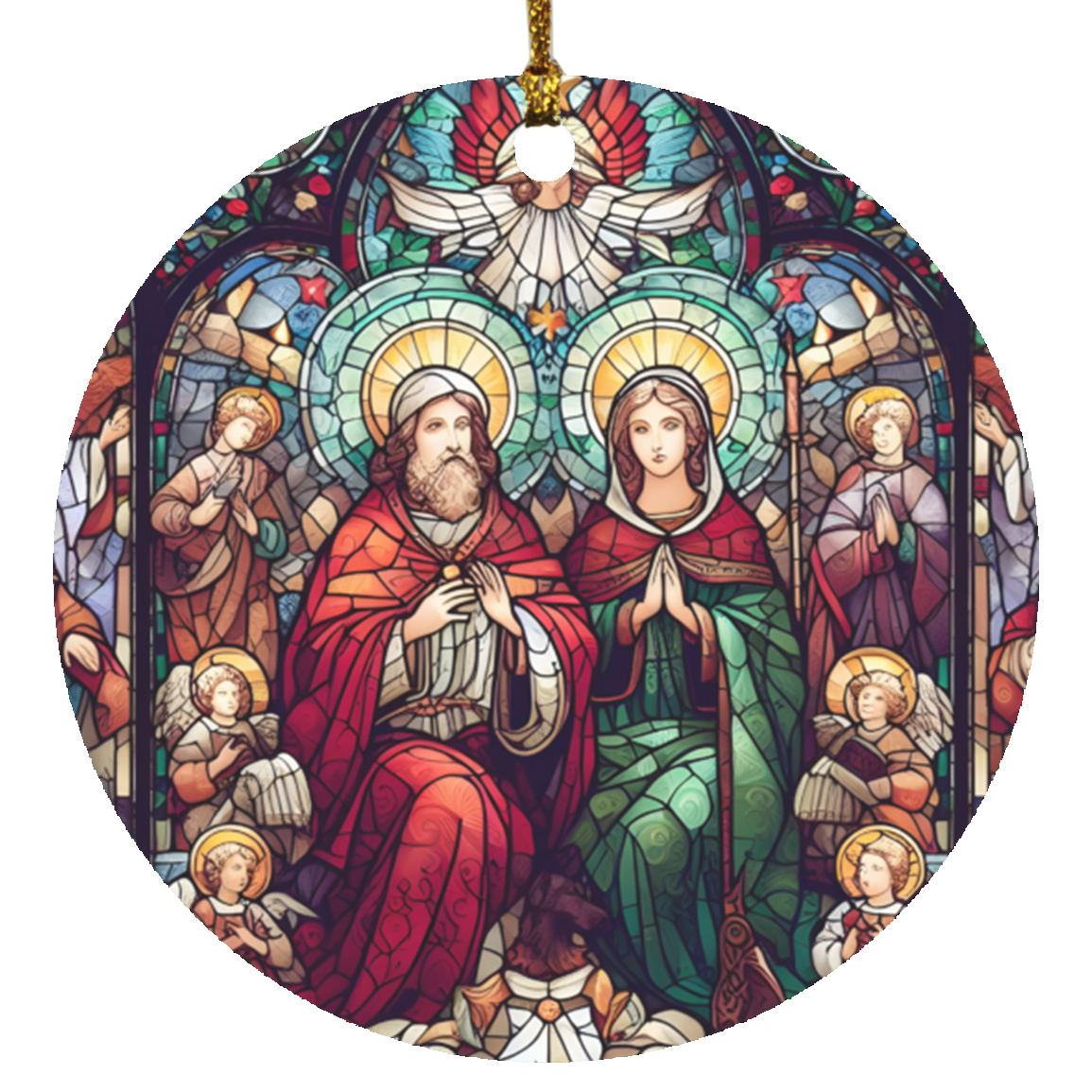 Santa Christmas Ornament
