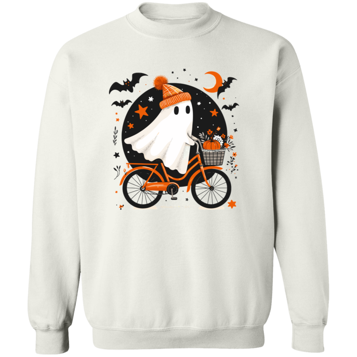 ghost Bike  Halloween  T-Shirt | Sweatshirt | Hodie