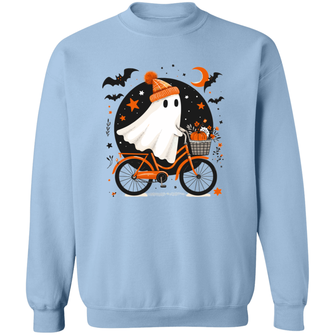 ghost Bike  Halloween  T-Shirt | Sweatshirt | Hodie