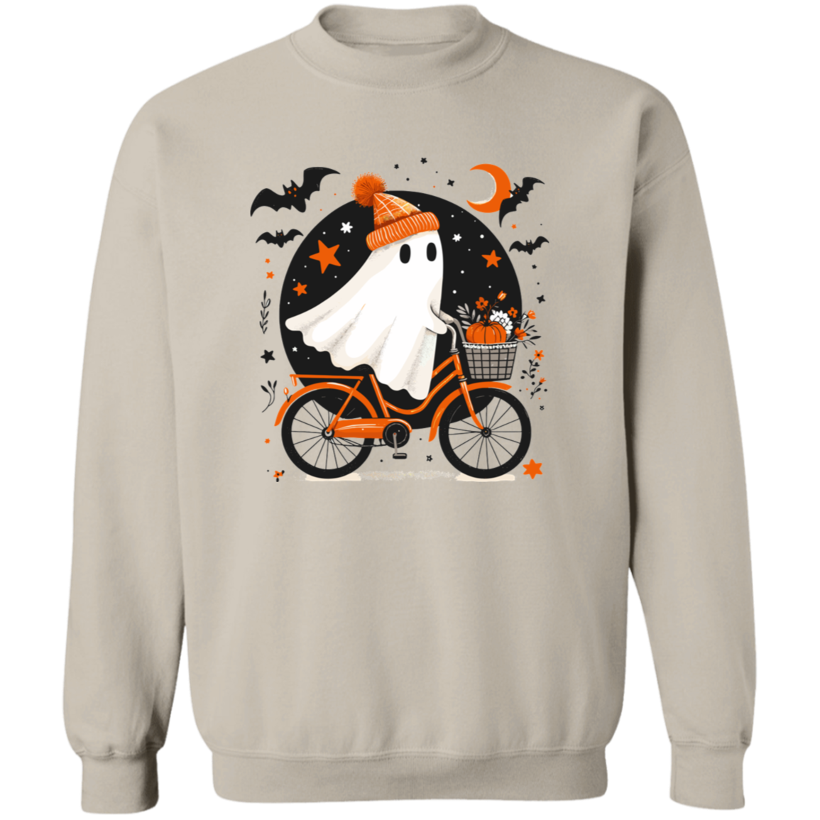 ghost Bike  Halloween  T-Shirt | Sweatshirt | Hodie