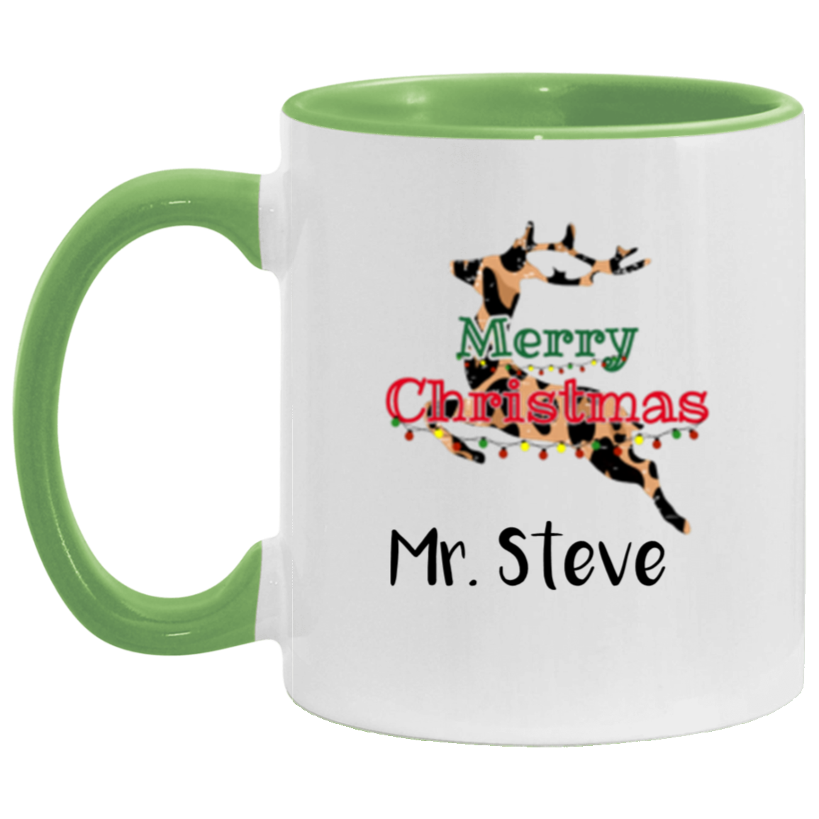 Personalized Merry Christmas 11OZ & 15 OZ Mugs