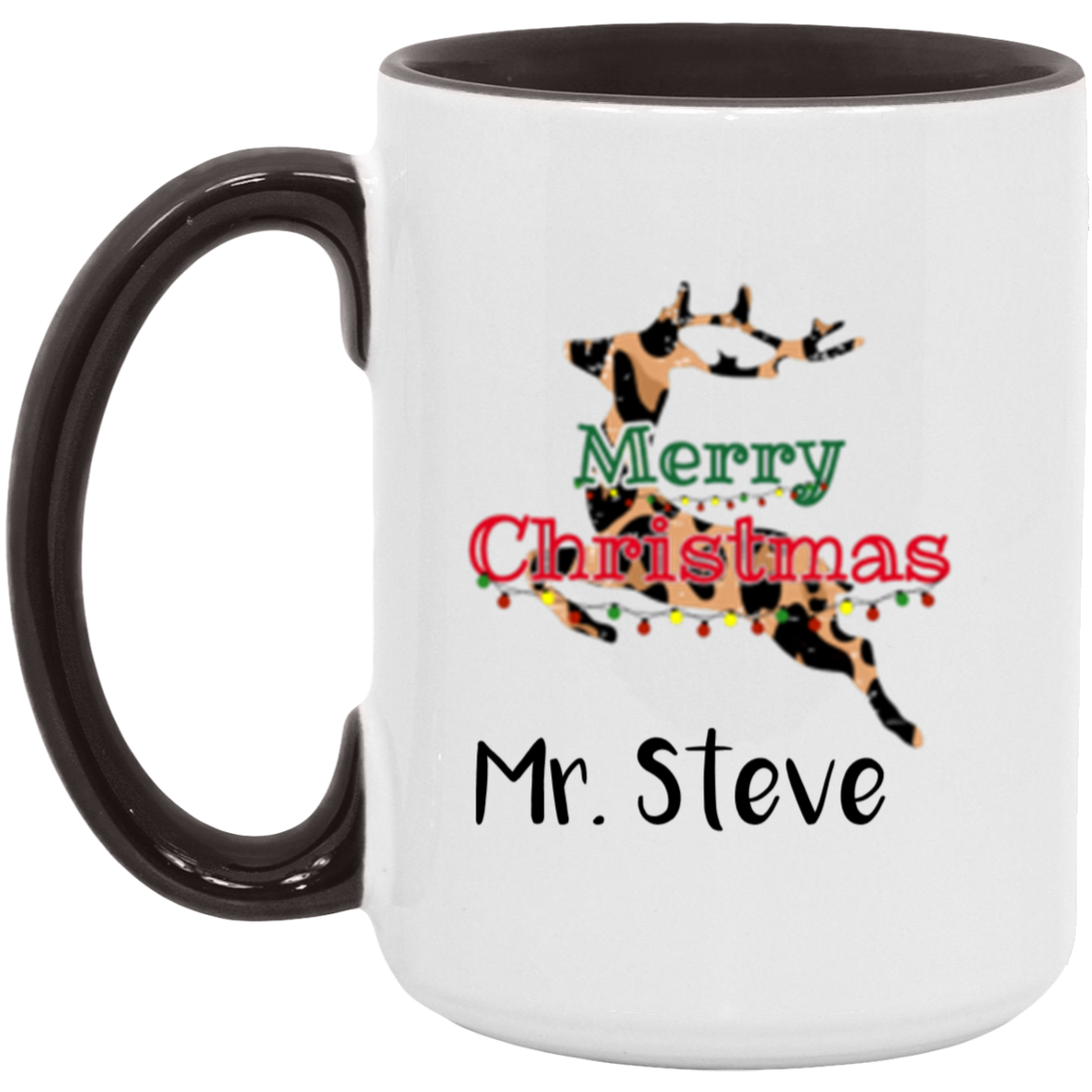 Personalized Merry Christmas 11OZ & 15 OZ Mugs