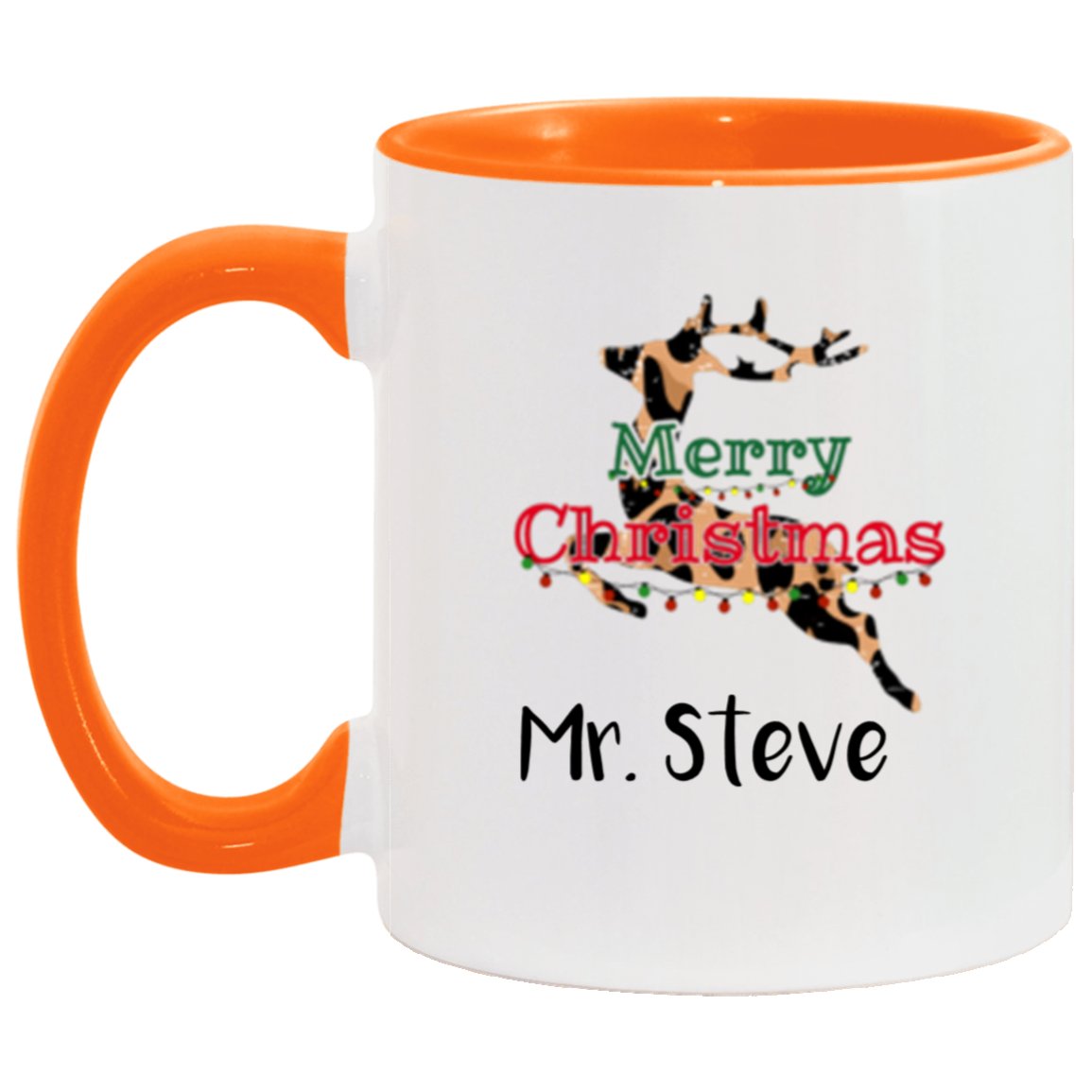 Personalized Merry Christmas 11OZ & 15 OZ Mugs