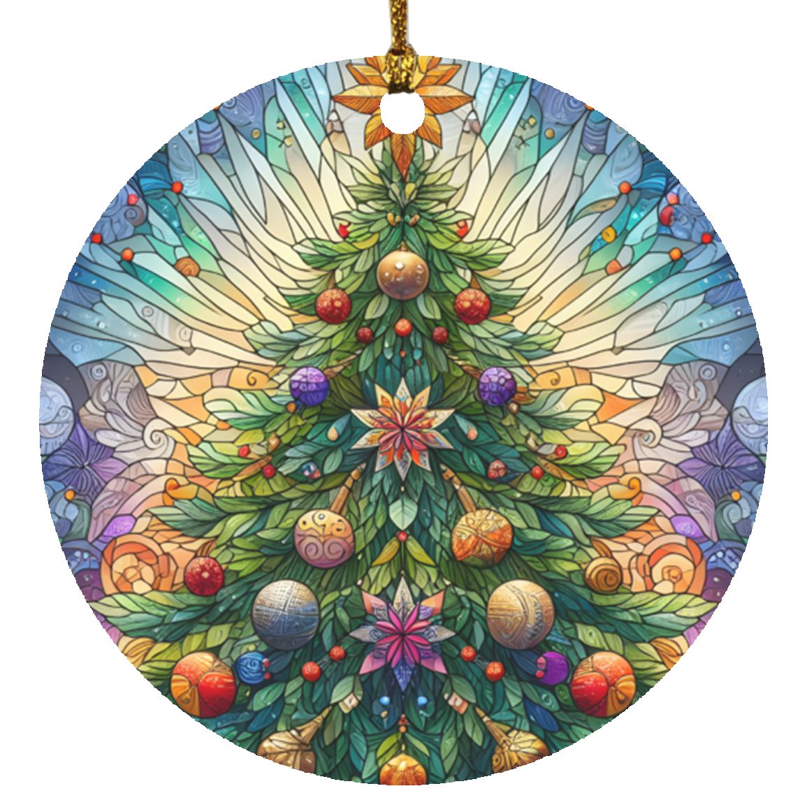 Santa Christmas Ornament
