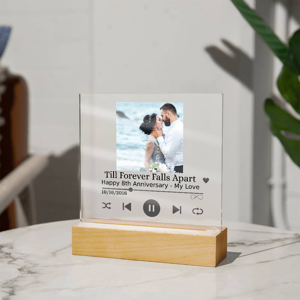 Personalized Song Plaque