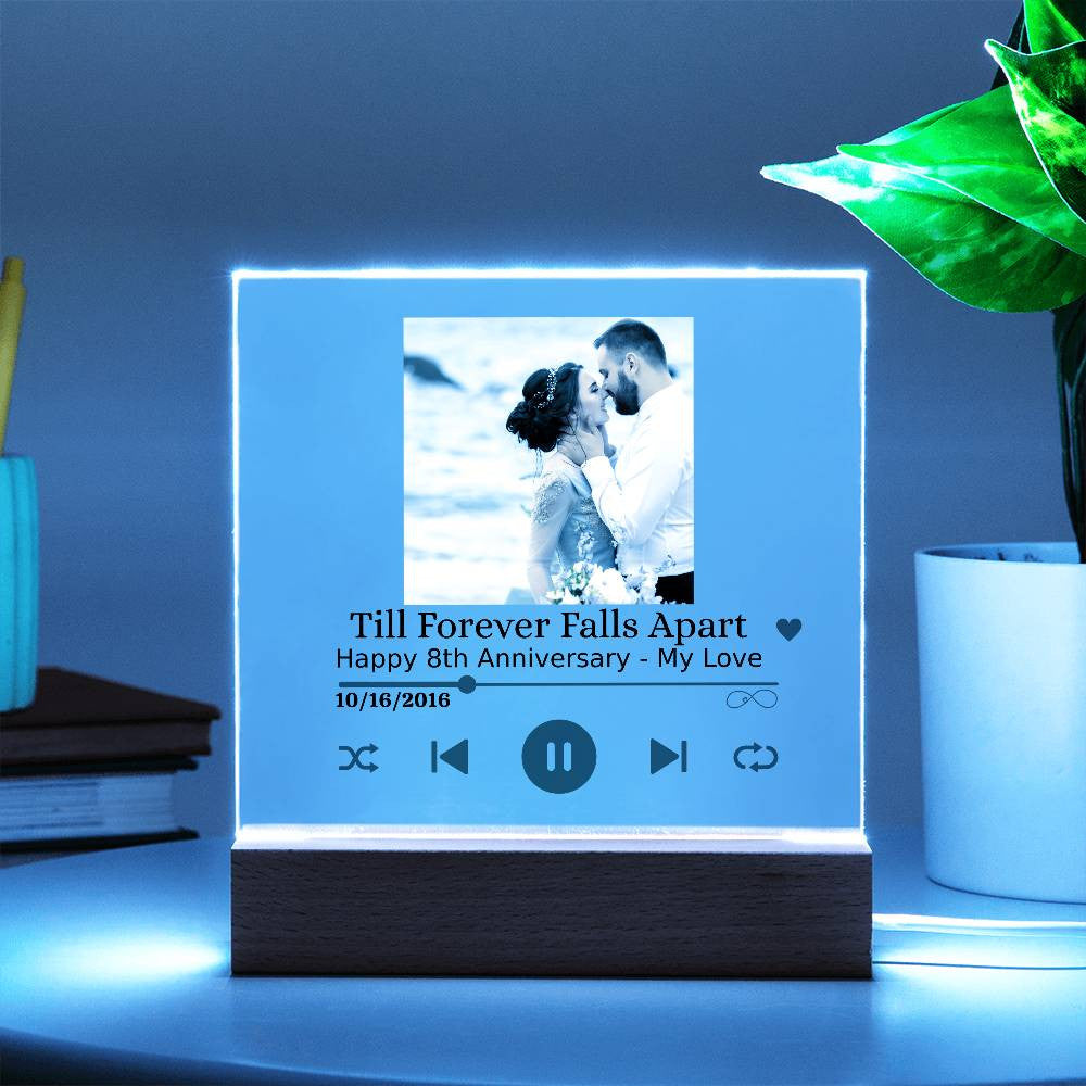 Personalized Song Plaque
