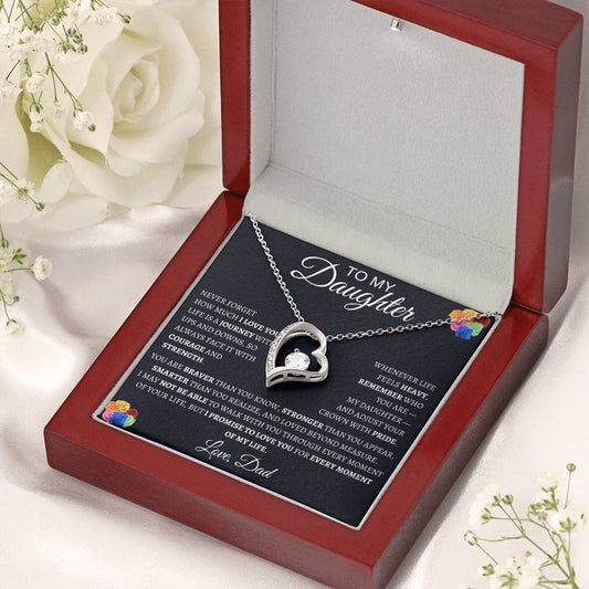 Forever Love Necklace  Dad To My Daughter