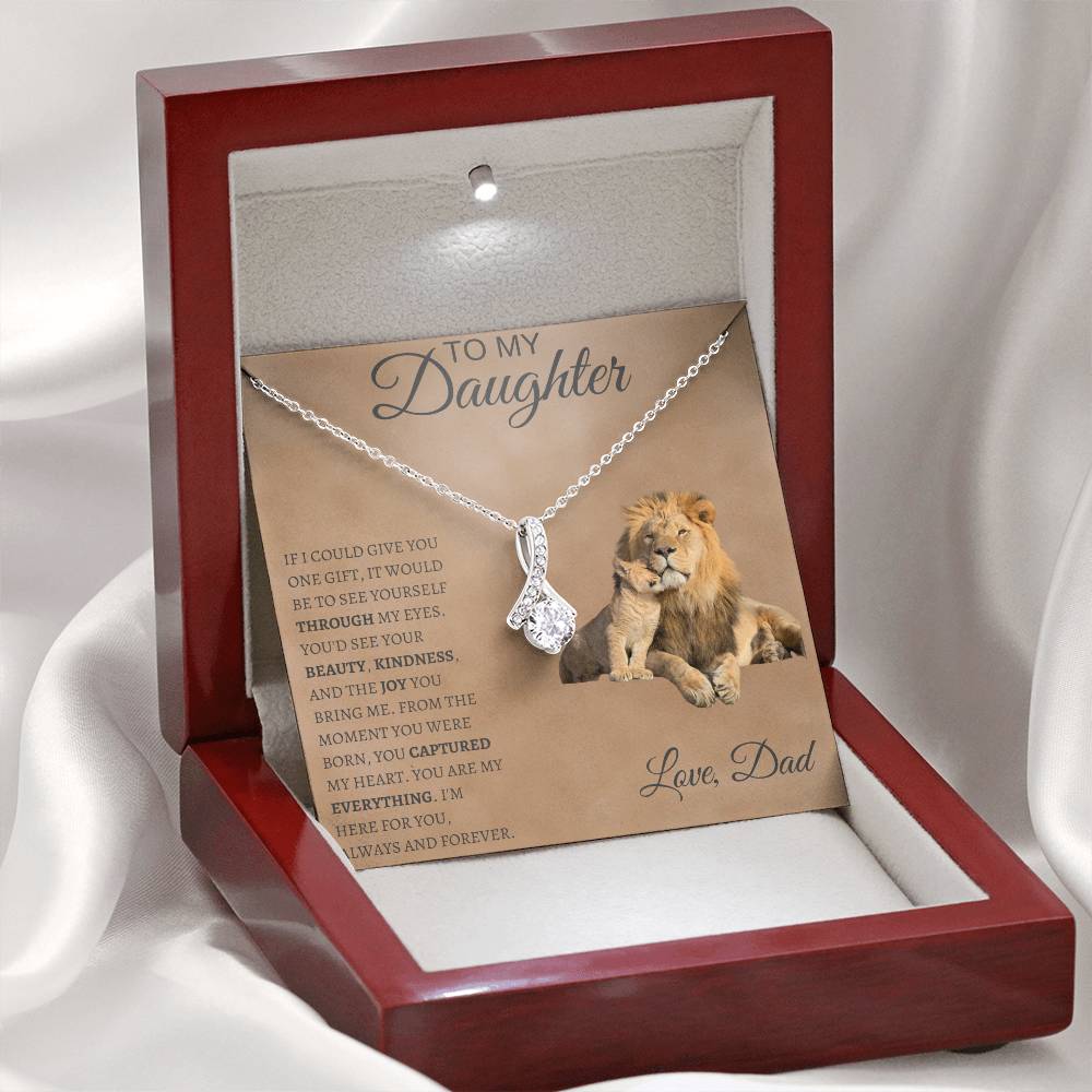 Alluring Beauty Necklace  Dad To My Daughter