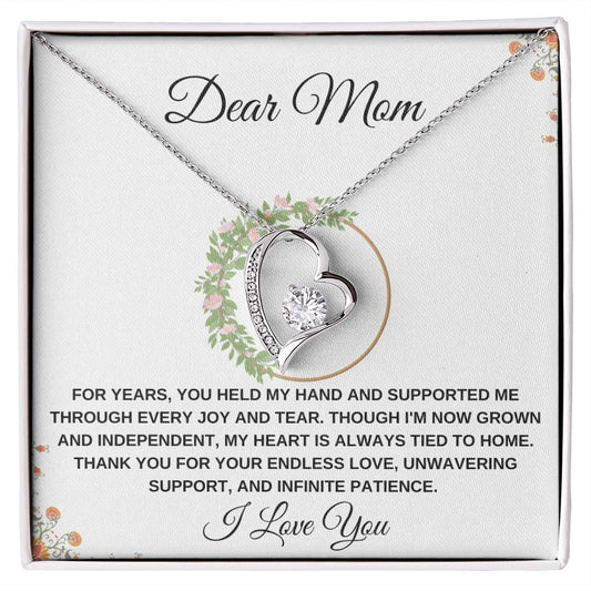 Forever Love Necklace Dear Mom