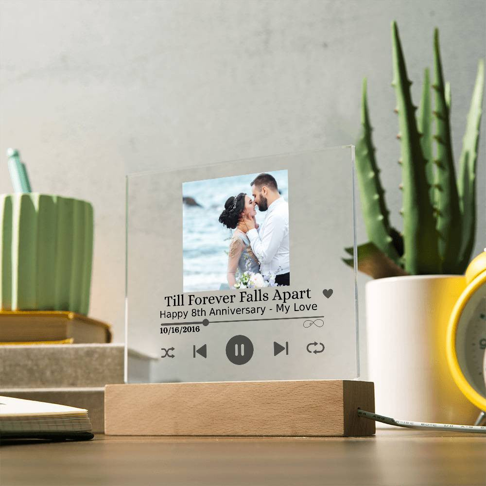 Personalized Song Plaque