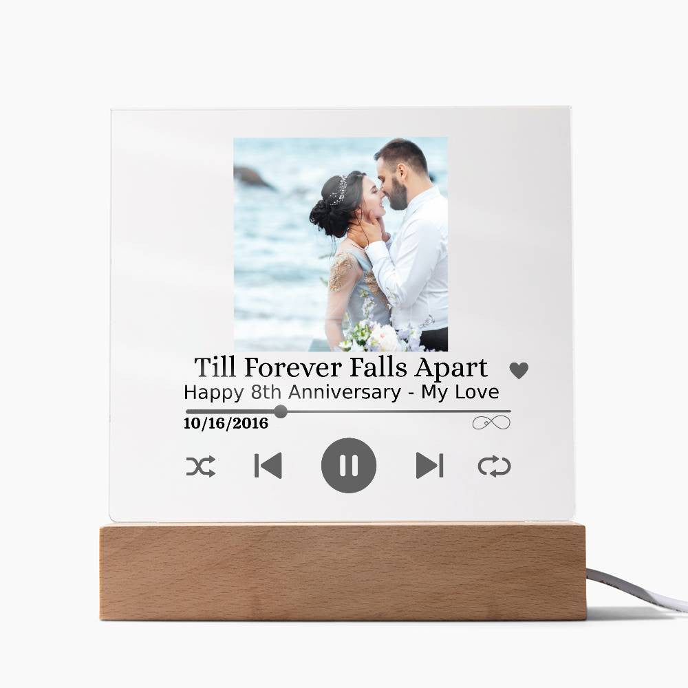 Personalized Song Plaque