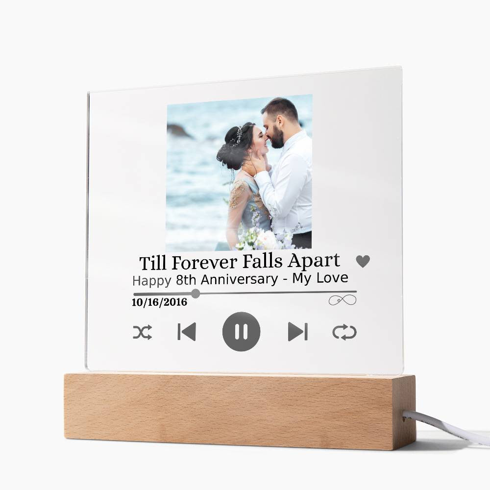 Personalized Song Plaque