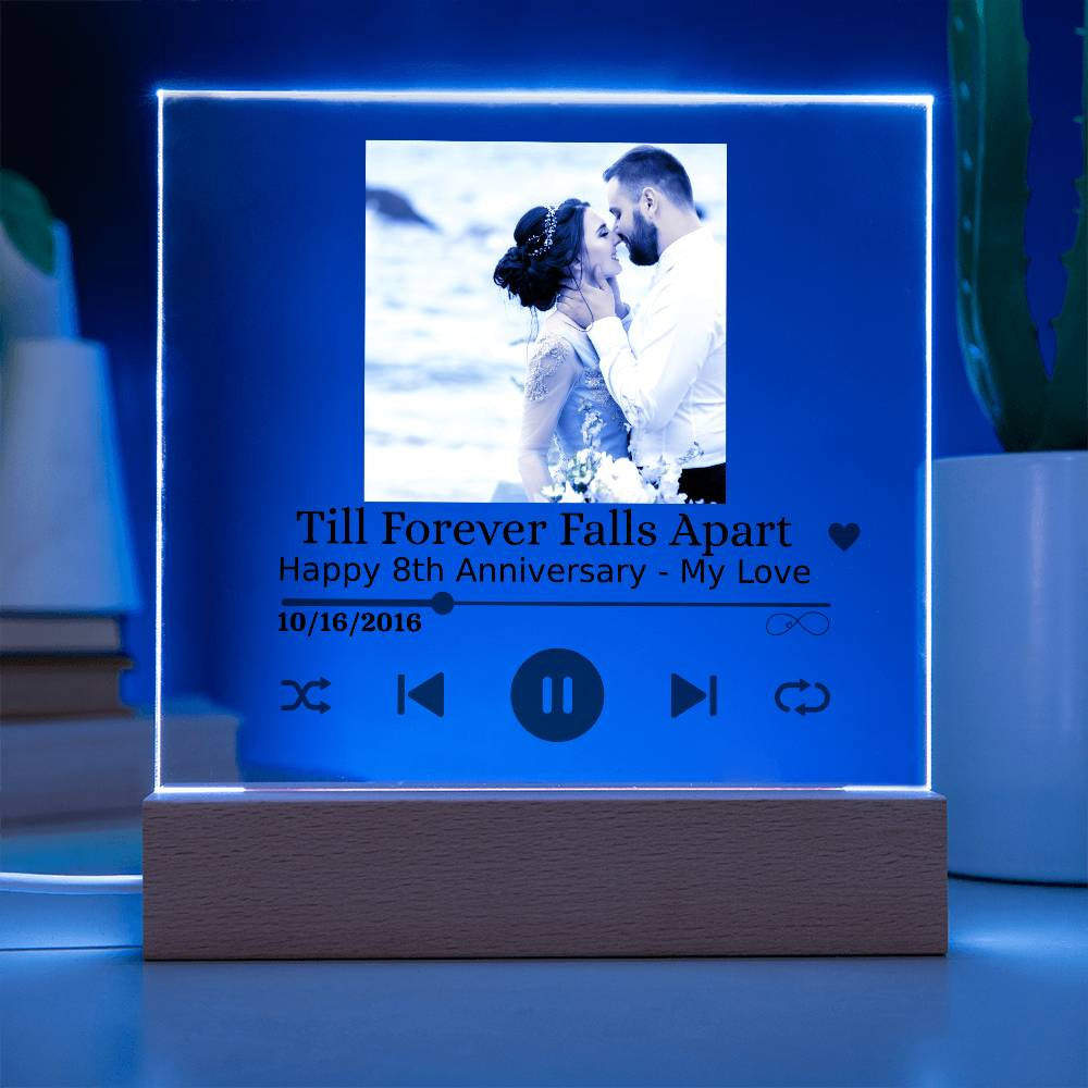 Personalized Song Plaque